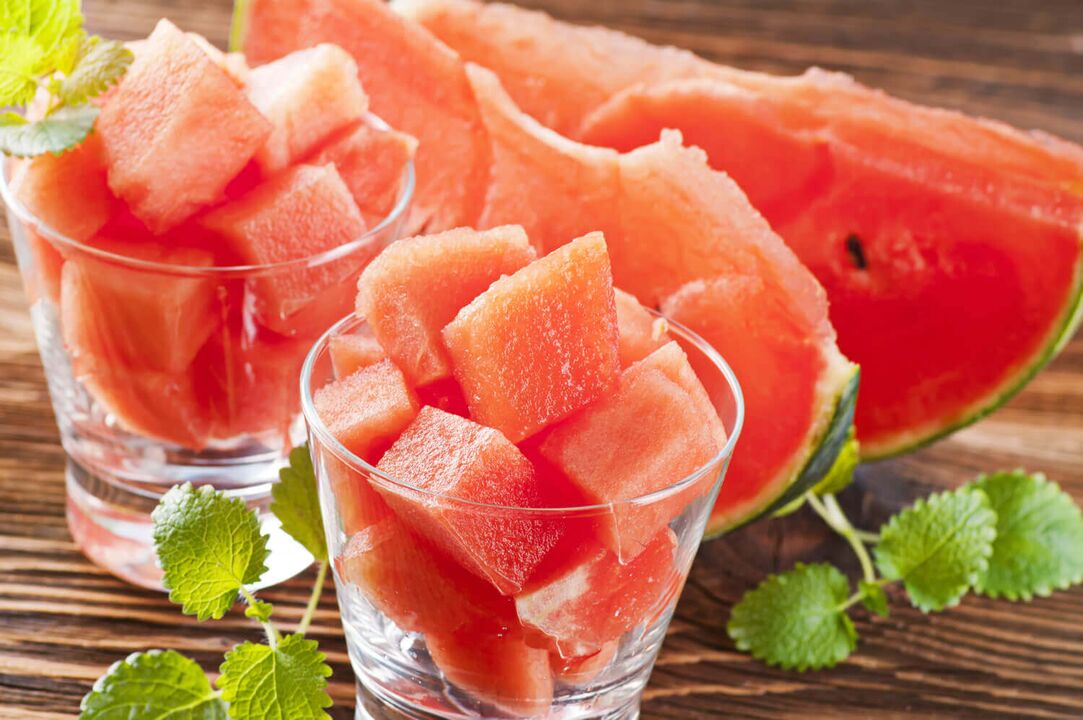 irisan semangka untuk menurunkan berat badan