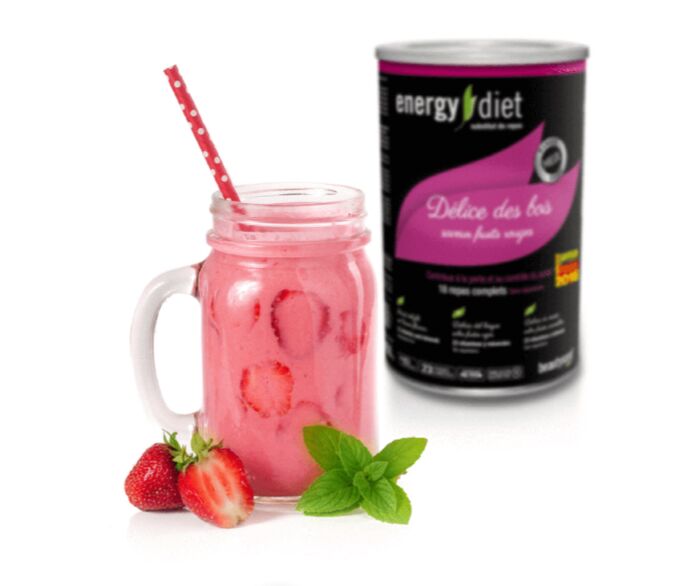 Diet Energi Koktail Strawberry