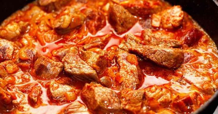 sup daging sapi dengan diet protein
