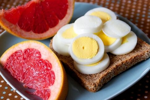 telur dan jeruk bali untuk diet maggi